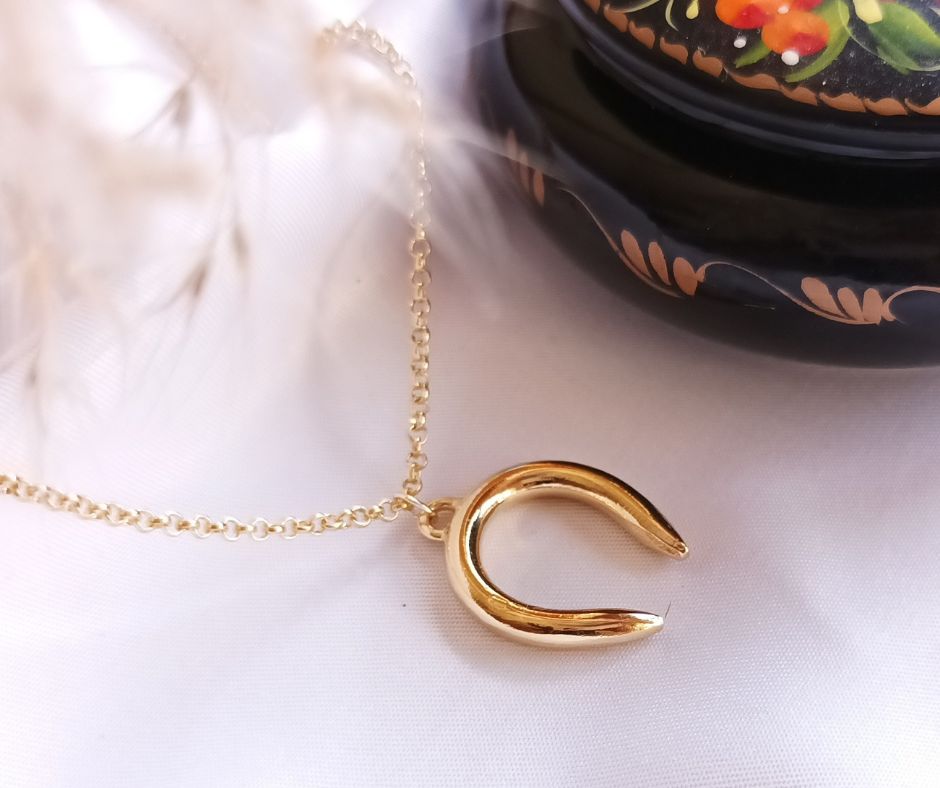 Collier Arche polie - POPIBIJOUX Créations