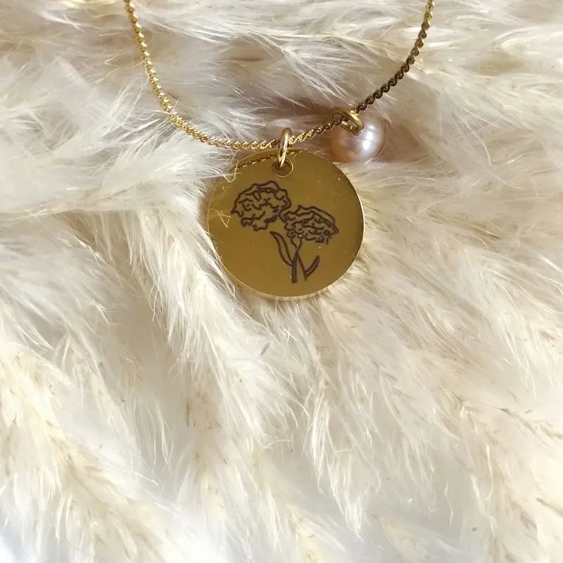 Pendentif fleur de naissance
octobre