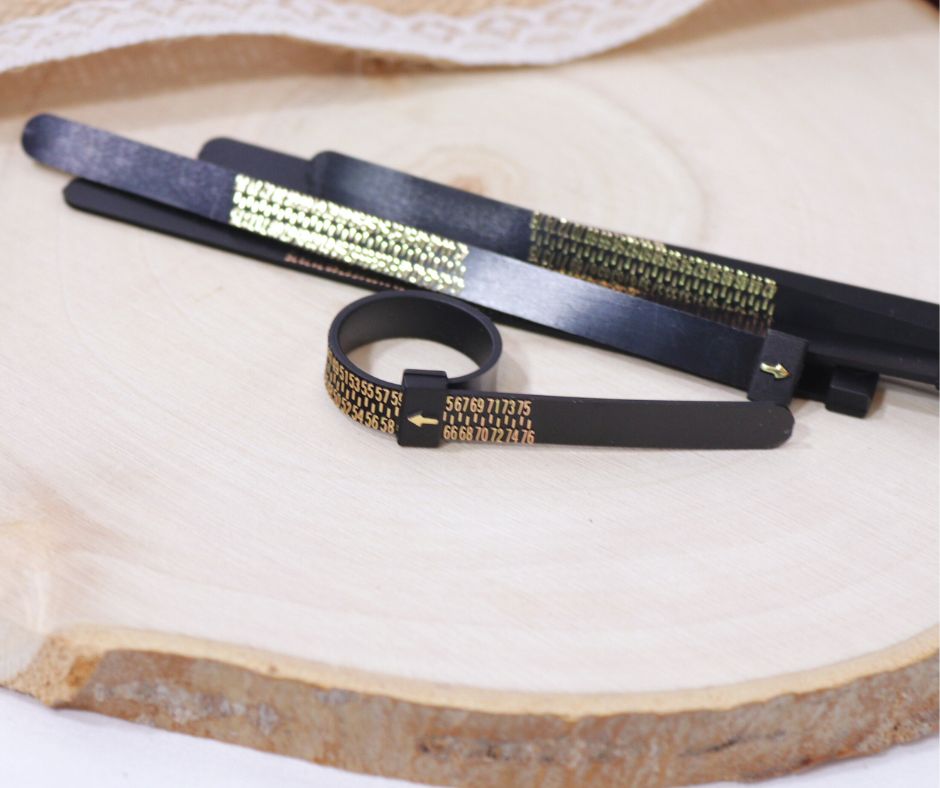 Baguier souple pour mesurer le tour de doigt