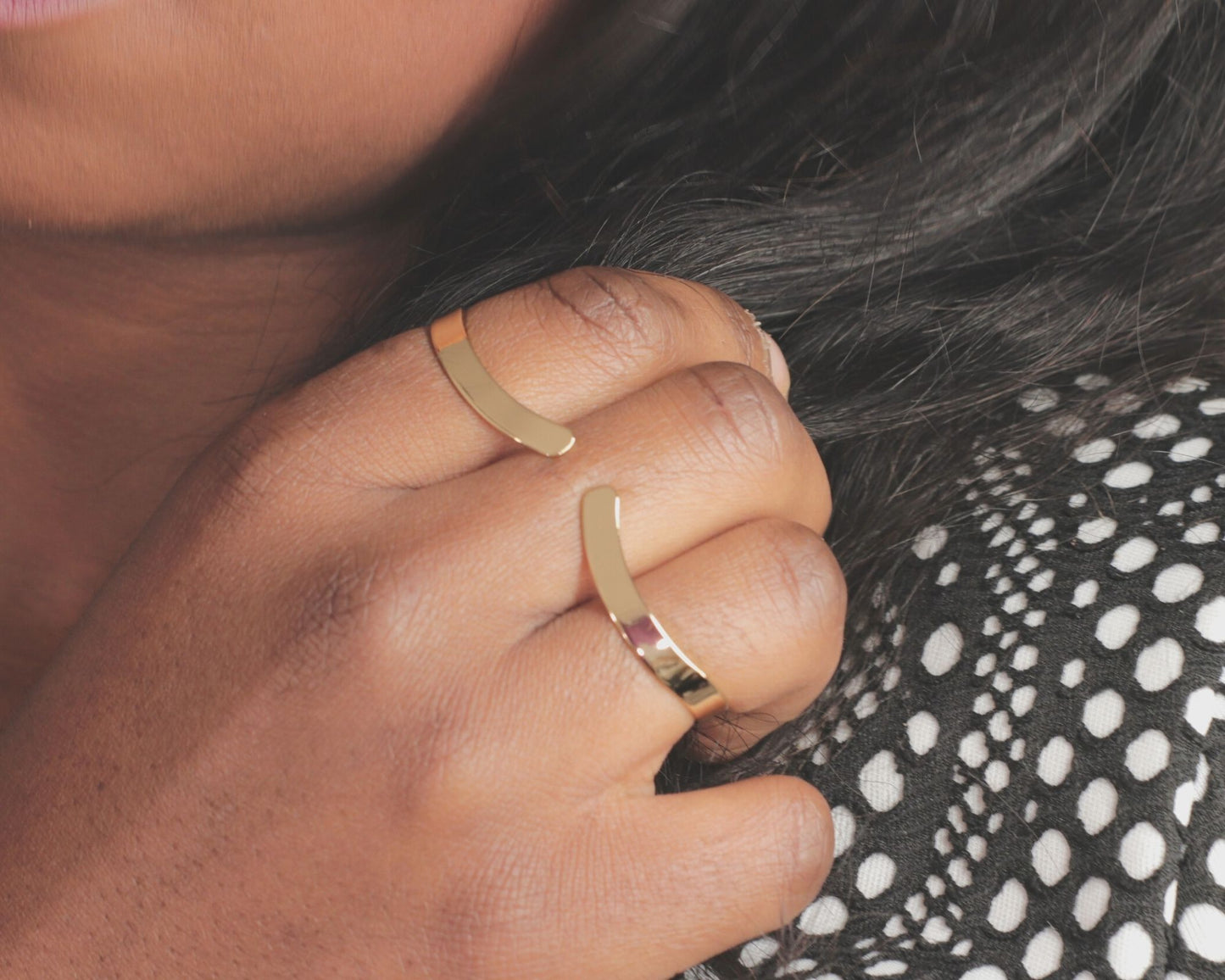 Bague de main Tridoma - POPIBIJOUX Créations