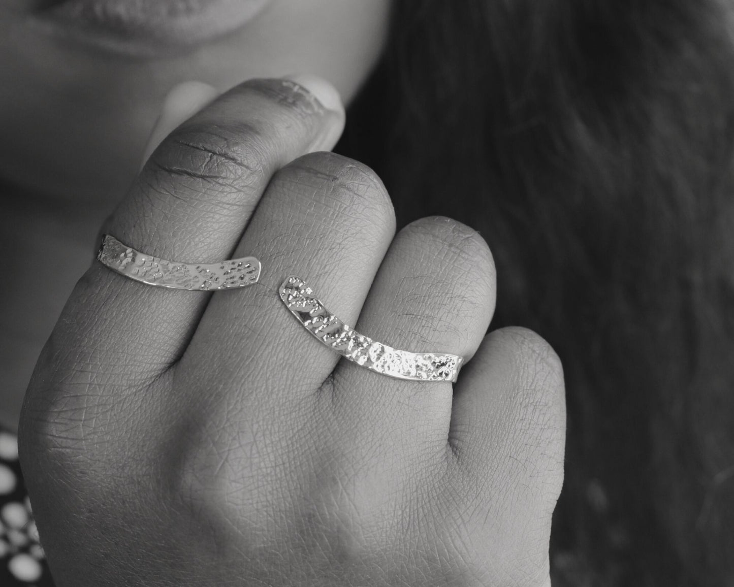 Bague de main Tridoma - POPIBIJOUX Créations