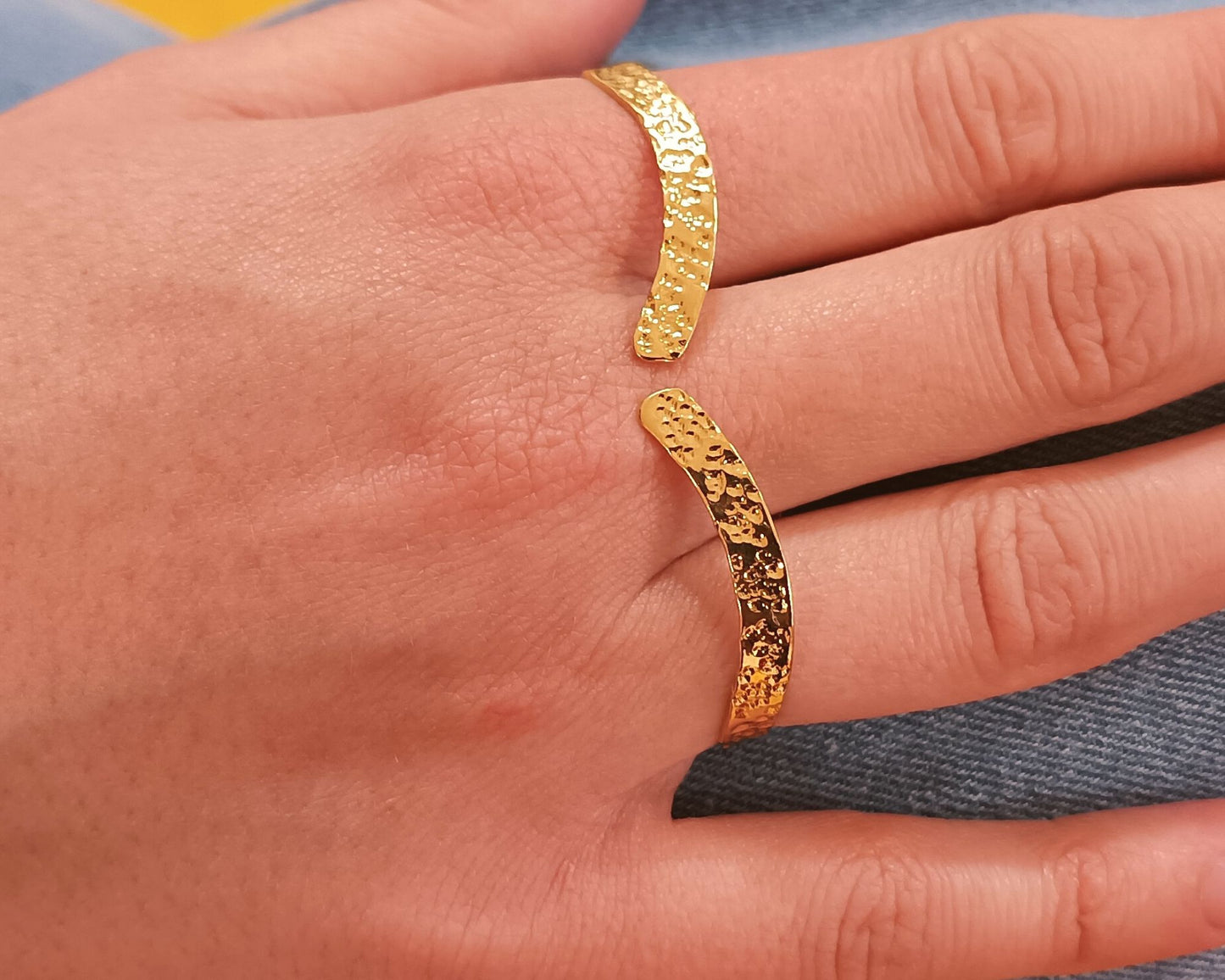 Bague de main Tridoma - POPIBIJOUX Créations