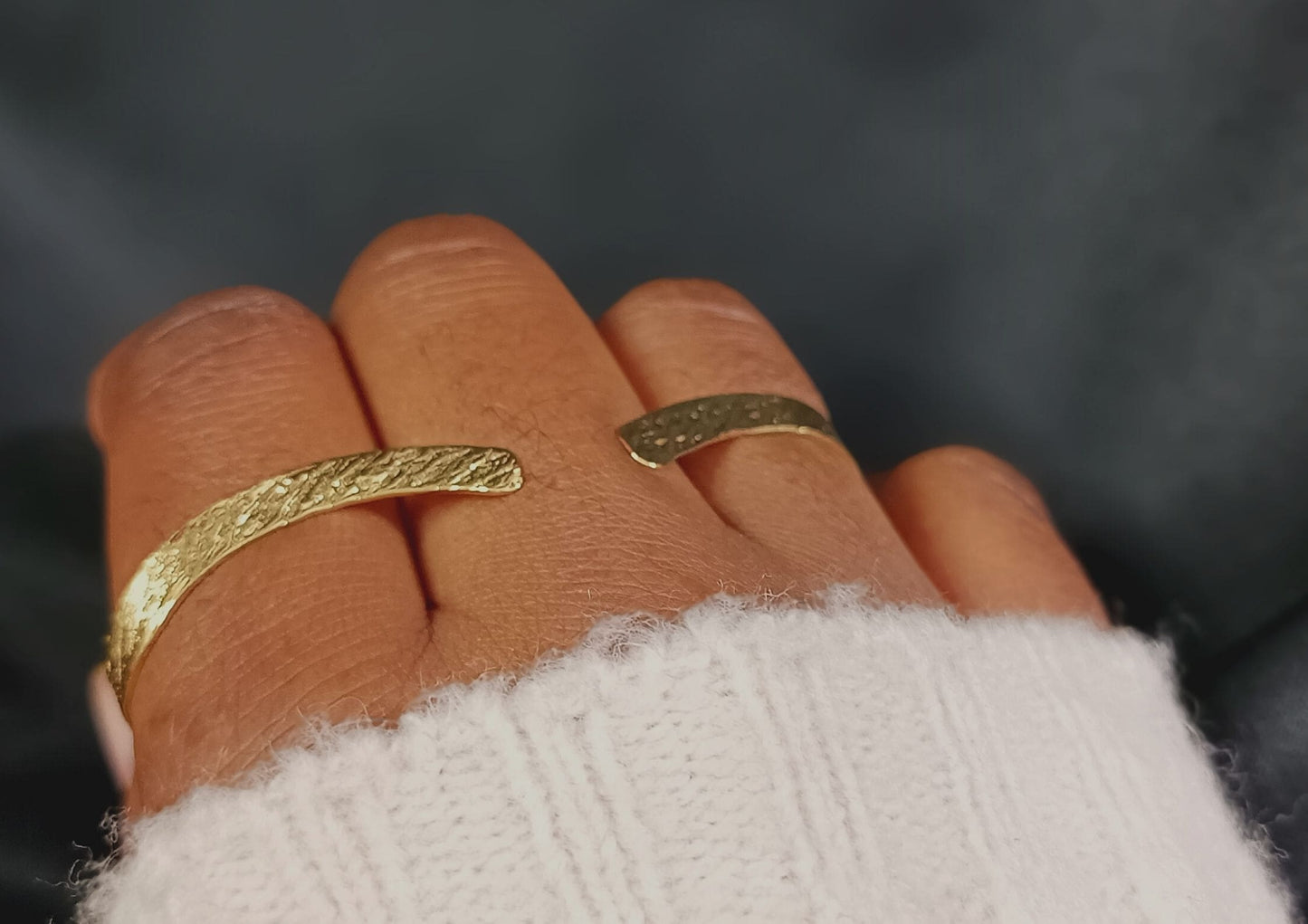 Bague de main Tridoma - POPIBIJOUX Créations