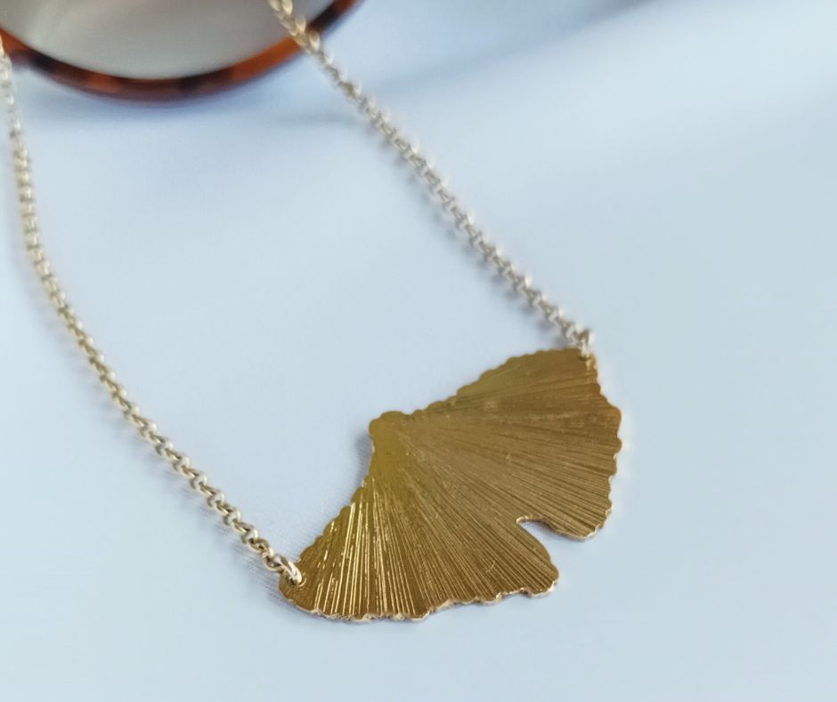 Collier Ginkgo