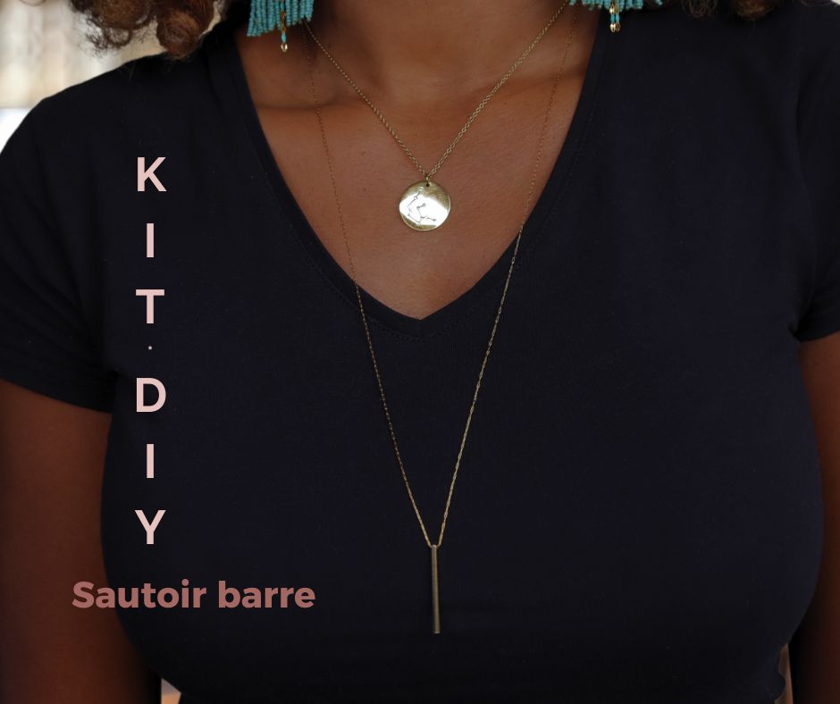 Kit bijou N°5 Sautoir barre